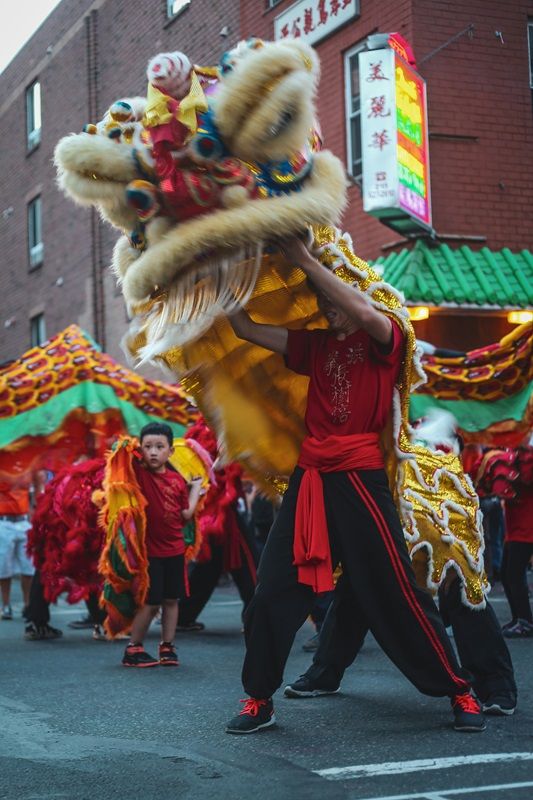 Photo of people during Lunar Festival in Philadelphia Chinatown | Italian Restaurant Chinatown Philadelphia | Pagano's Market & Bar