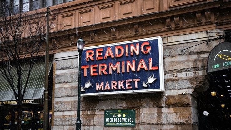 Reading Terminal Market sign | Italian Restaurant in Market East, Philadelphia | Pagano's Market & Bar